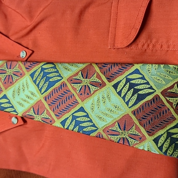 King Dieweiner Krawatte 1970s Trevira 4.25" XWide Necktie - Picture 7 of 8